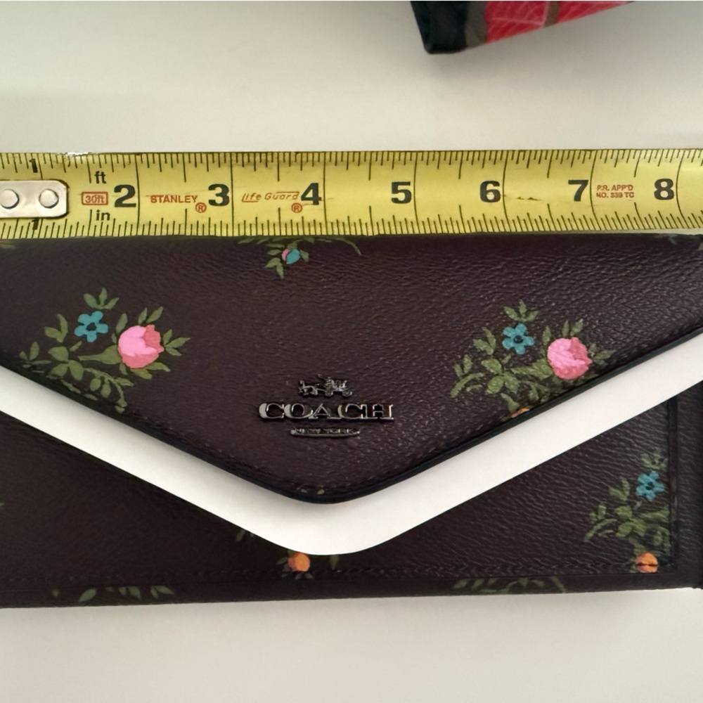 Coach Floral Brown Wallet - Picture 4 of 4